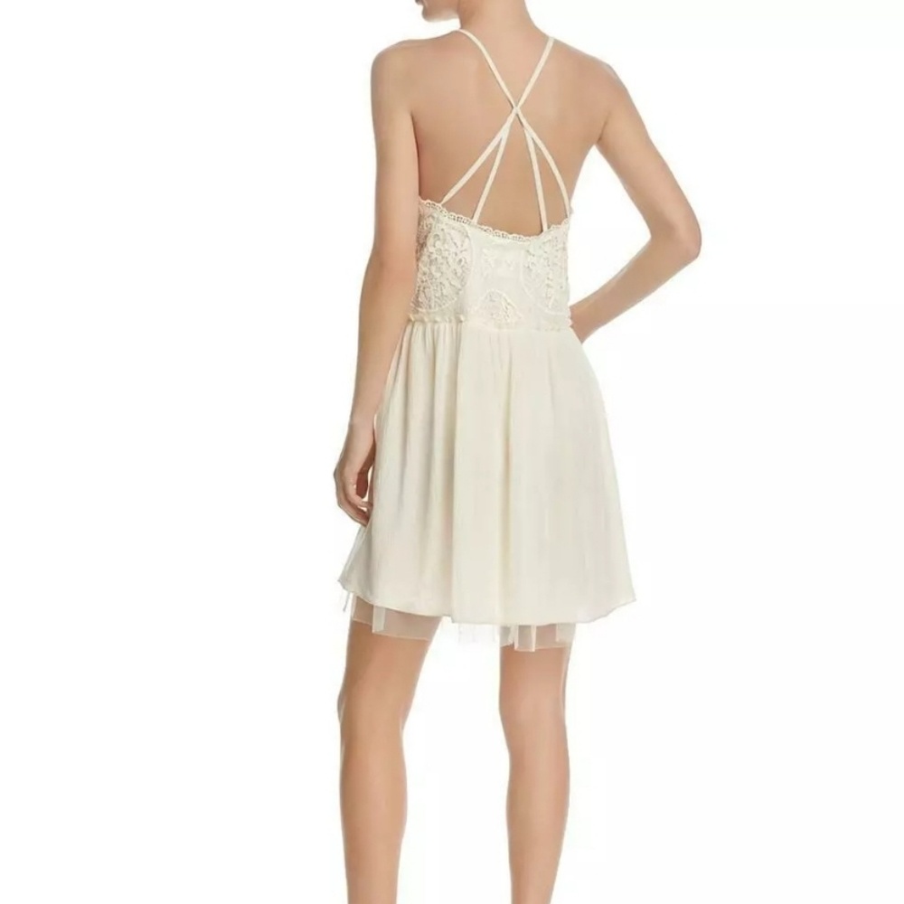 NWT FREEWAY Stunning lace & Layered chiffon strappy dress S $68 - Picture 5 of 5